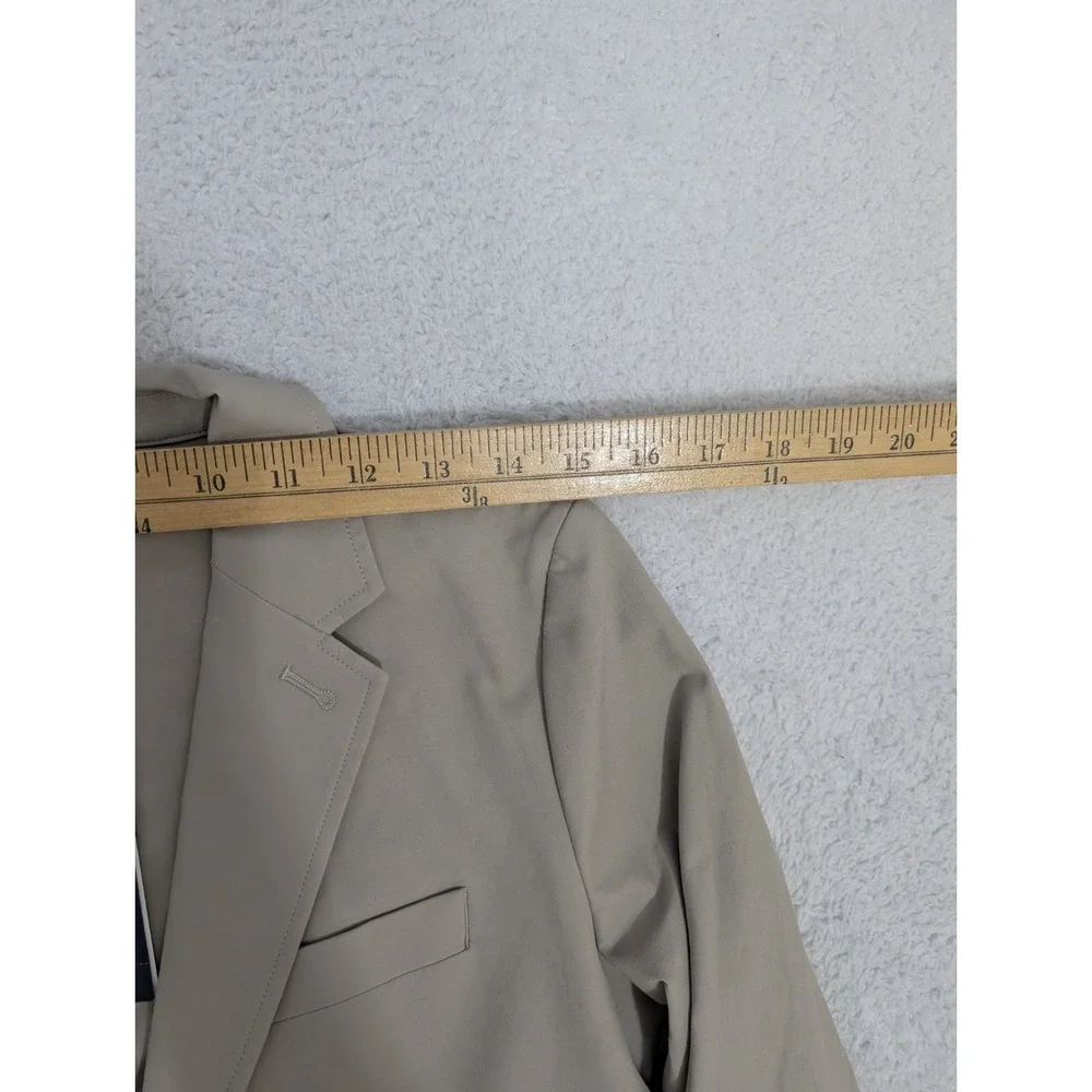 NEW Vineyard Vines OTG On The Go Lightweight Blazer Beige 2 Button Youth Boys 16